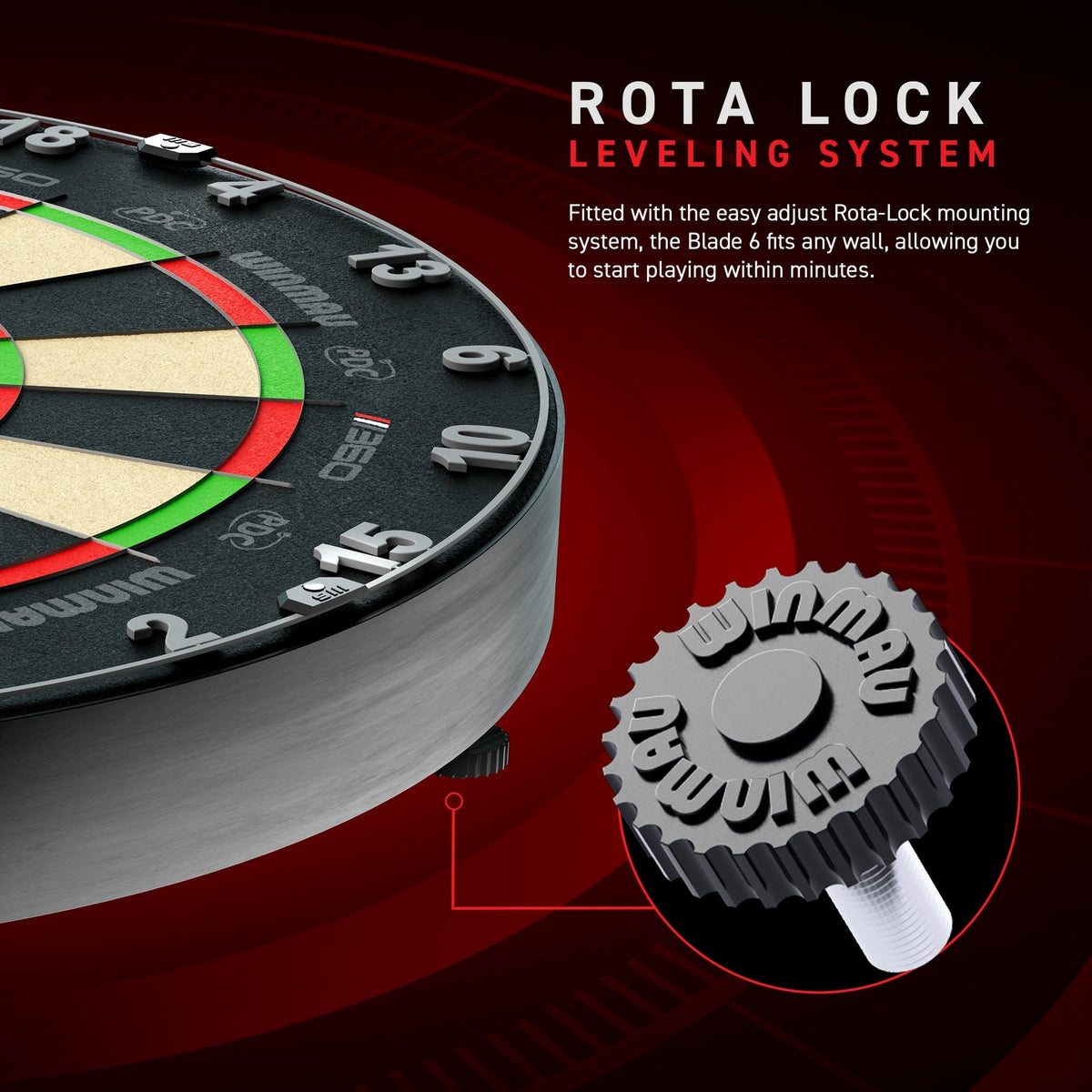 Blade 360 Triple Core Carbon Dartboard - Maltby Sports