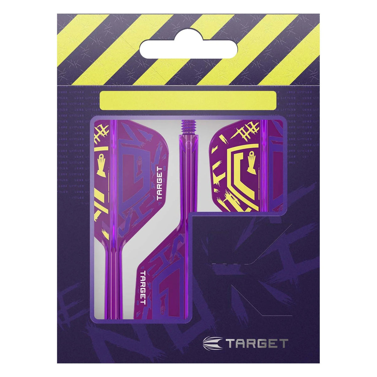 Target K-Flex Luke Littler World Champion Edition Purple Flight and Shaft - Maltby Sports