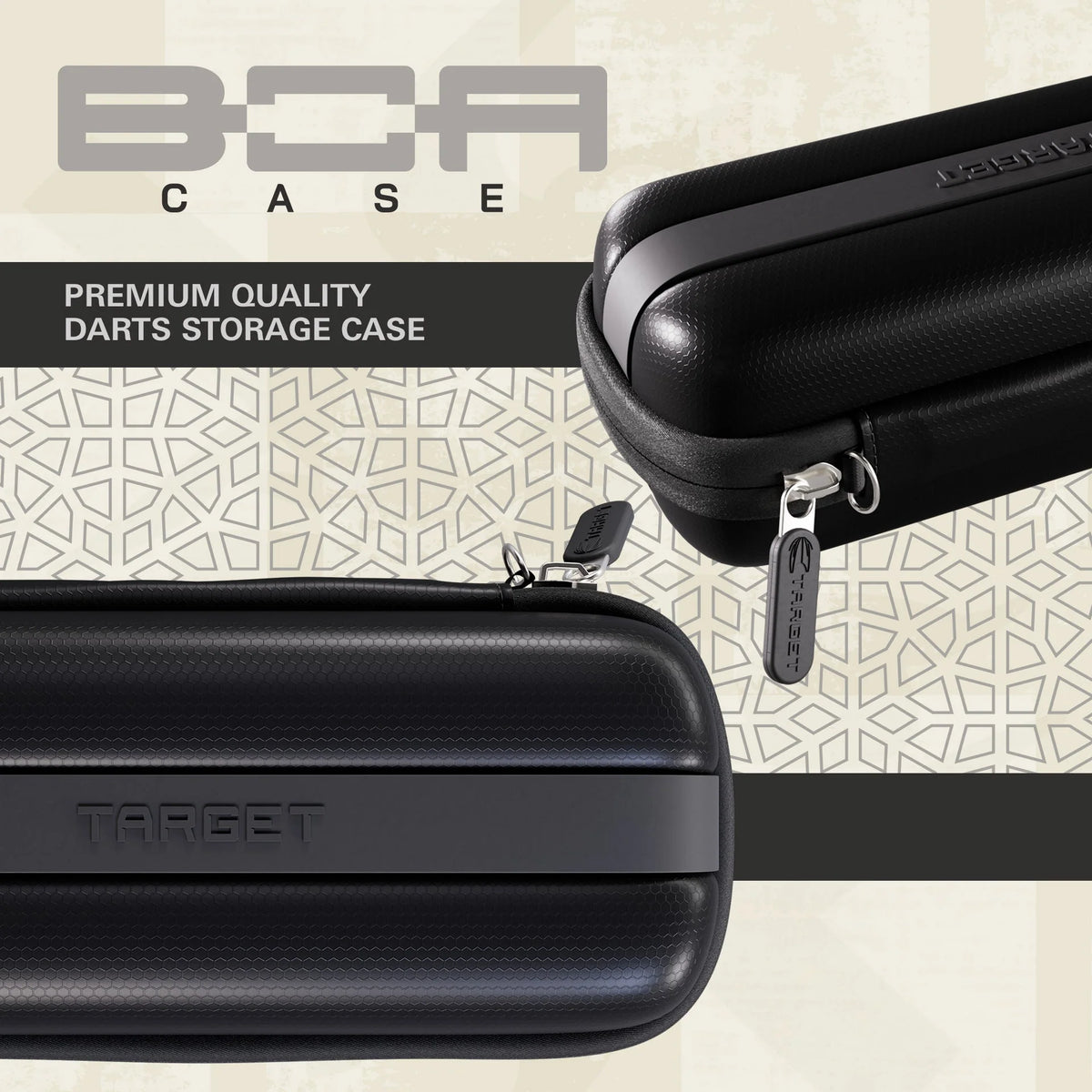 Target BOA Black Wallet Dart Case