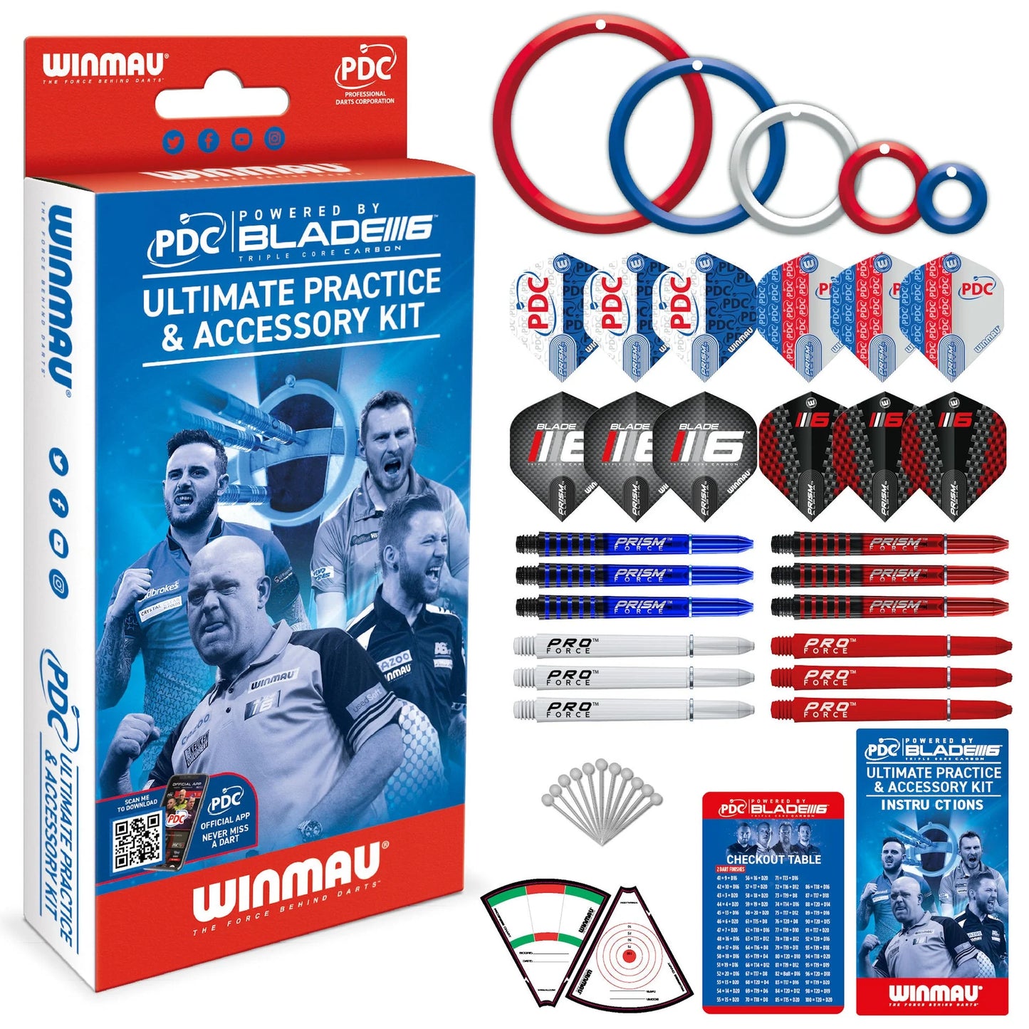Winmau PDC Ultimate Practice and Accessories