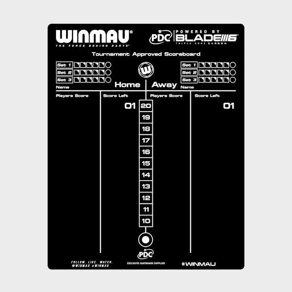 Winmau Double Sided Scoreboard