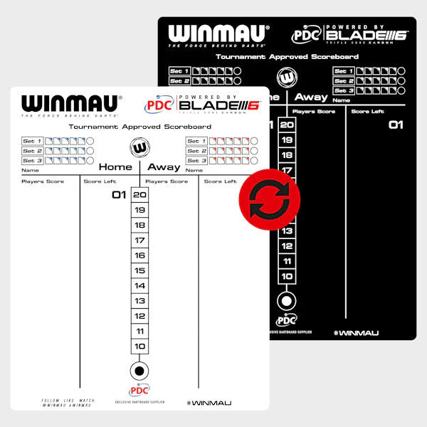 Winmau Double Sided Scoreboard