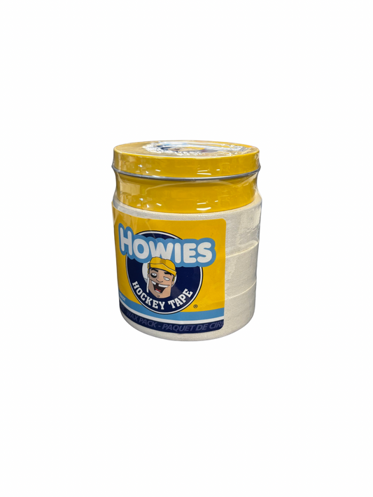 Howies Hockey Tape and Wax Pack (3 Cloth 1 Wax - White)