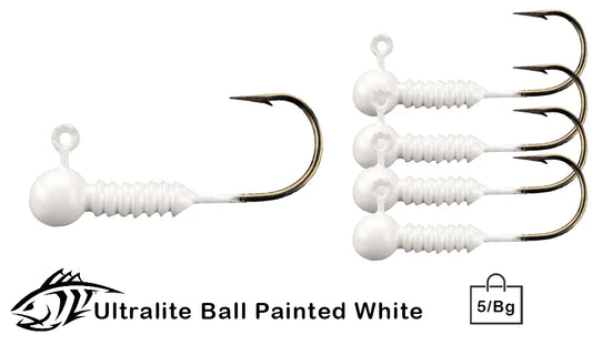 Lunker City Ultralite Ball Painted Jig Heads