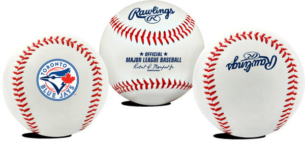 Rawlings Toronto Blue Jays Replica Team Logo Baseball - Maltby Sports