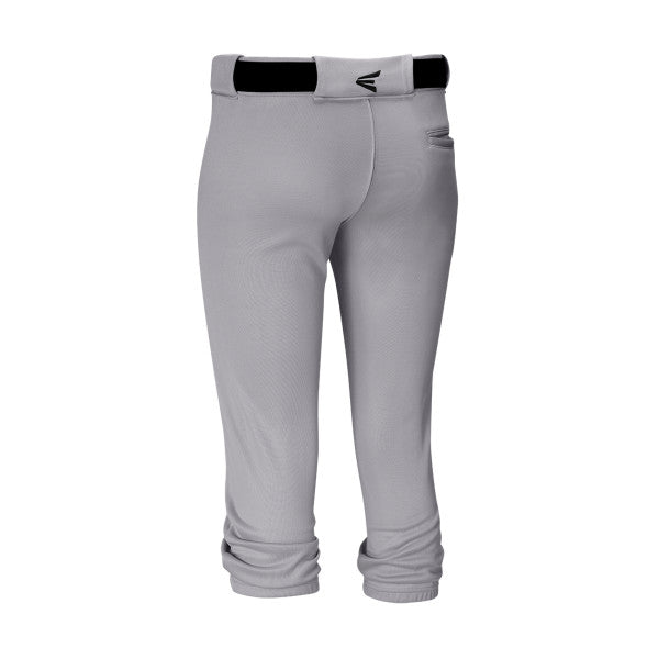 Easton Pro Elite Girls/Womens Grey Baseball Pants