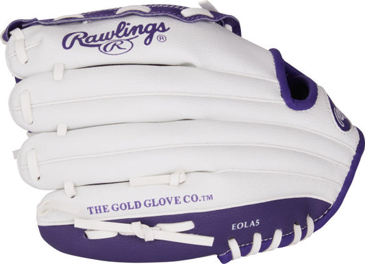 Rawlings Players Series 10" Youth Purple Baseball Glove