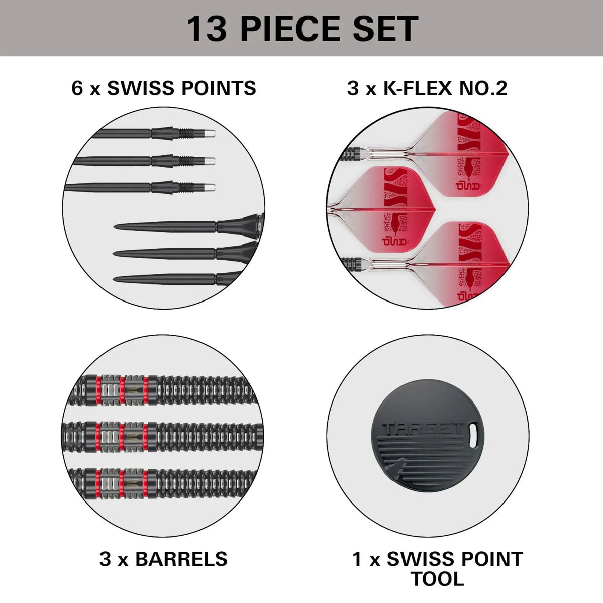 Nathan Aspinal "The ASP" 95K Tungsten Dart Set