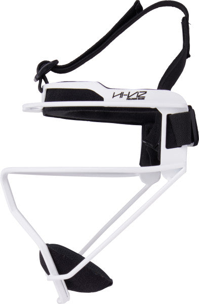 Rawlings Hi-Viz White Adult Softball Fielders Mask - Maltby Sports