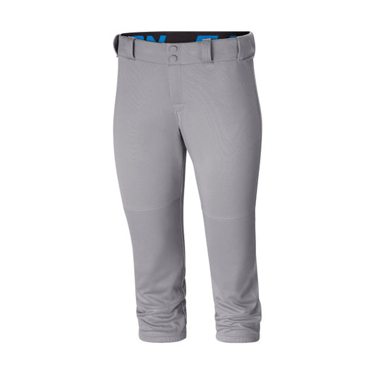 Easton Pro Elite Girls/Womens Grey Baseball Pants