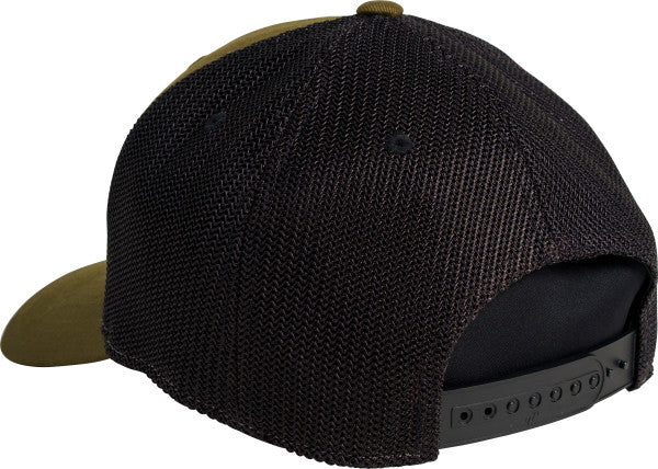 Rawlings Green Leather Patch Snapback Hat - Maltby Sports