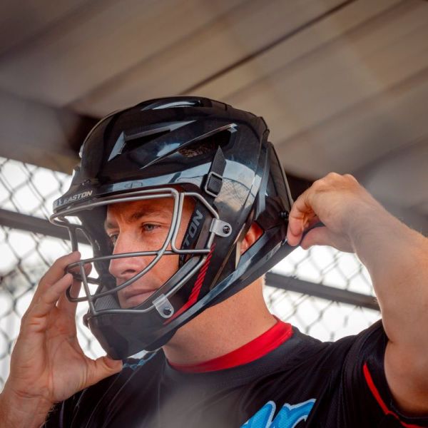 Easton Hellcat Black Slowpitch Helmet - Maltby Sports