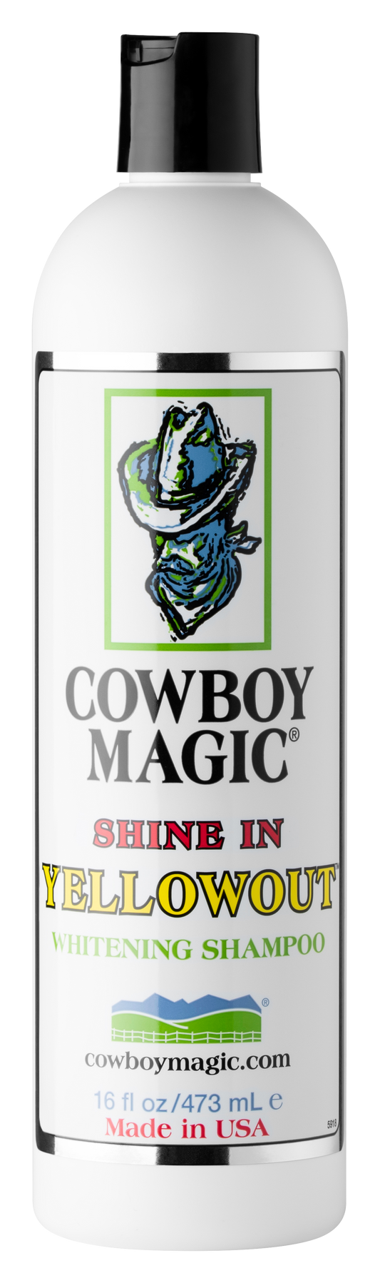 Cowboy Magic® Shine In Yellowout Whitening Shampoo (16oz)