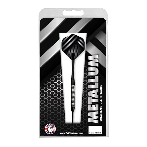 British Darts Metallum Tungsten Steel Tip Dart
