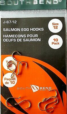 South Bend Salmon Egg Hooks (10 pk)