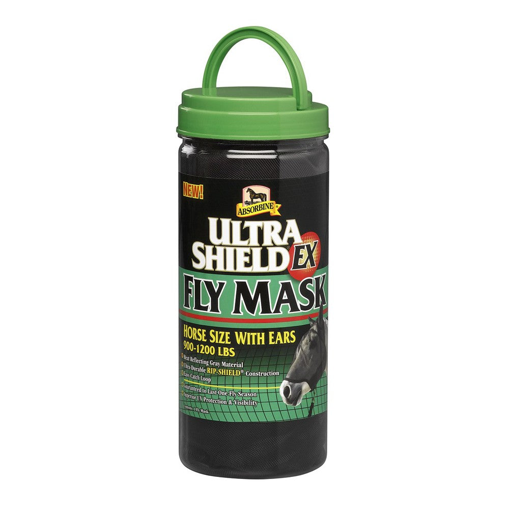 Ultra Shield Fly Mask with Ears (900-1200 lbs)