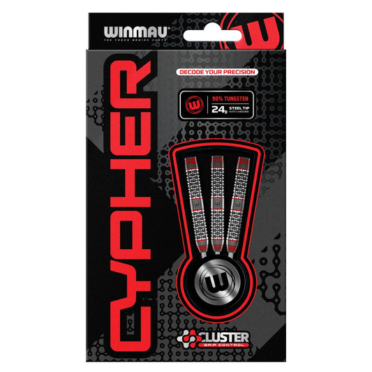 Winmau Cypher 24g Steel Tip 90% Tungsten Dart Set