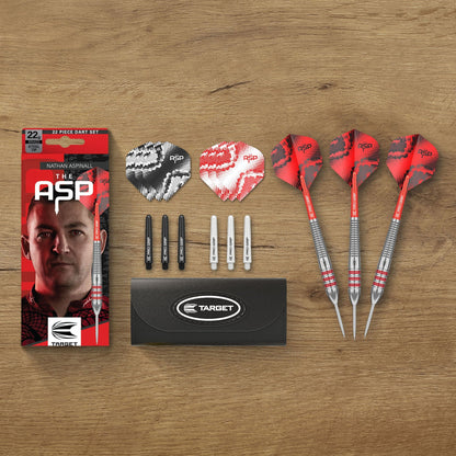 Target Nathan Aspinall The ASP 22 Piece Dart Set