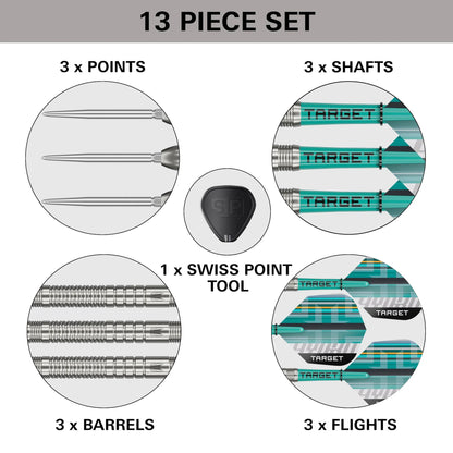 Target Hydro SP 90% Tungsten Dart Set - Maltby Sports