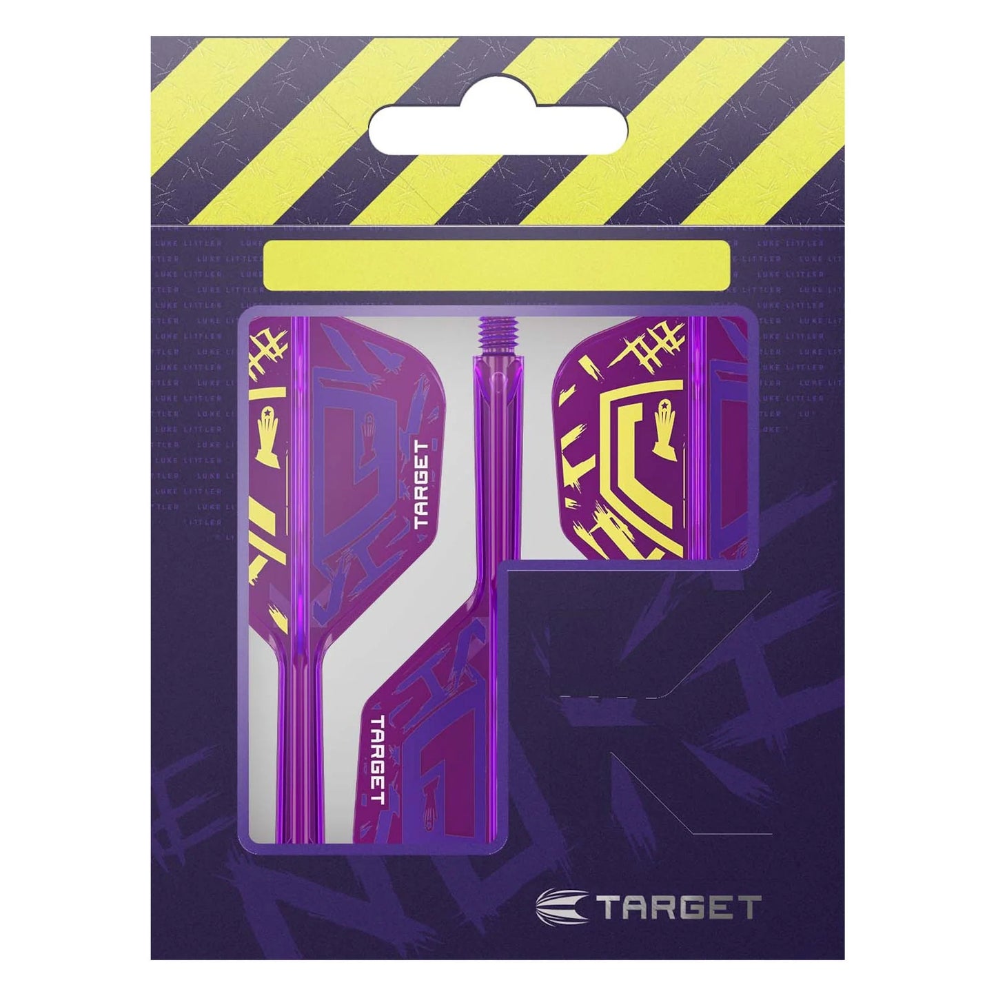 Target K-Flex Luke Littler World Champion Edition Purple Flight and Shaft