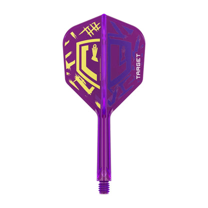 Target K-Flex Luke Littler World Champion Edition Purple Flight and Shaft