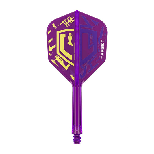 Target K-Flex Luke Littler World Champion Edition Purple Flight and Shaft