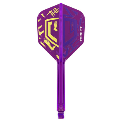 Target K-Flex Luke Littler World Champion Edition Purple Flight and Shaft