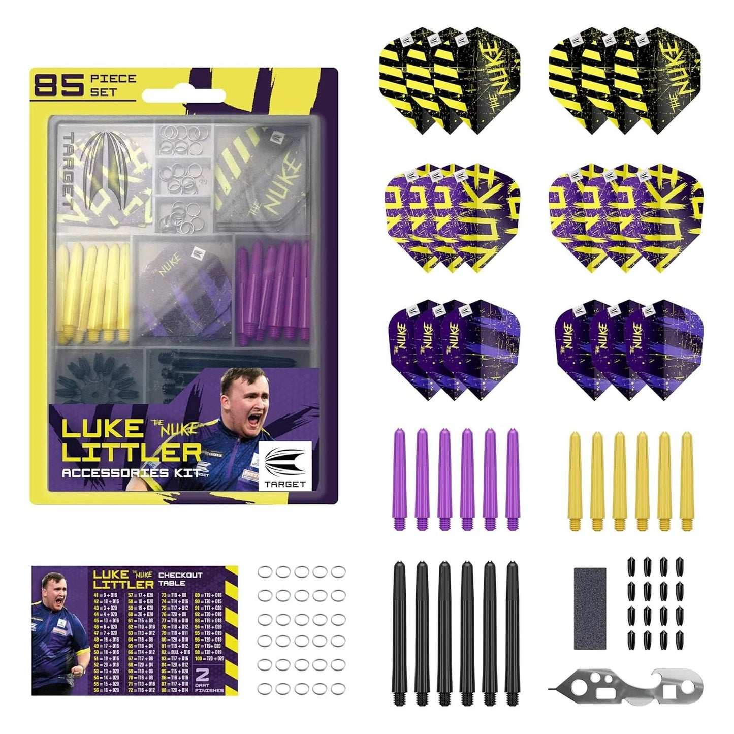 Target Luke Littler Accessory Kit (85 Piece)