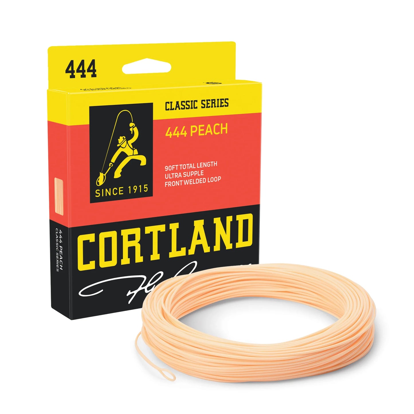 Cortland Classic Series 444 Peach Flyline