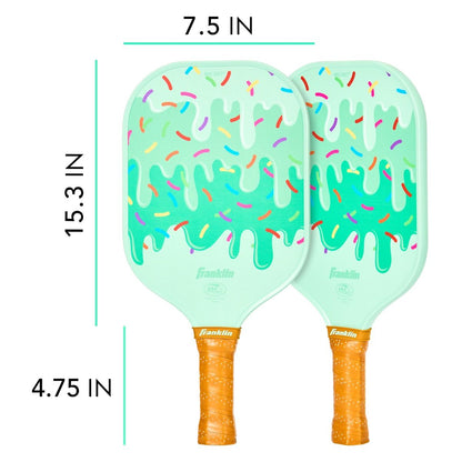 Franklin Youth Rockstar Pickleball Paddle - Ice Cream