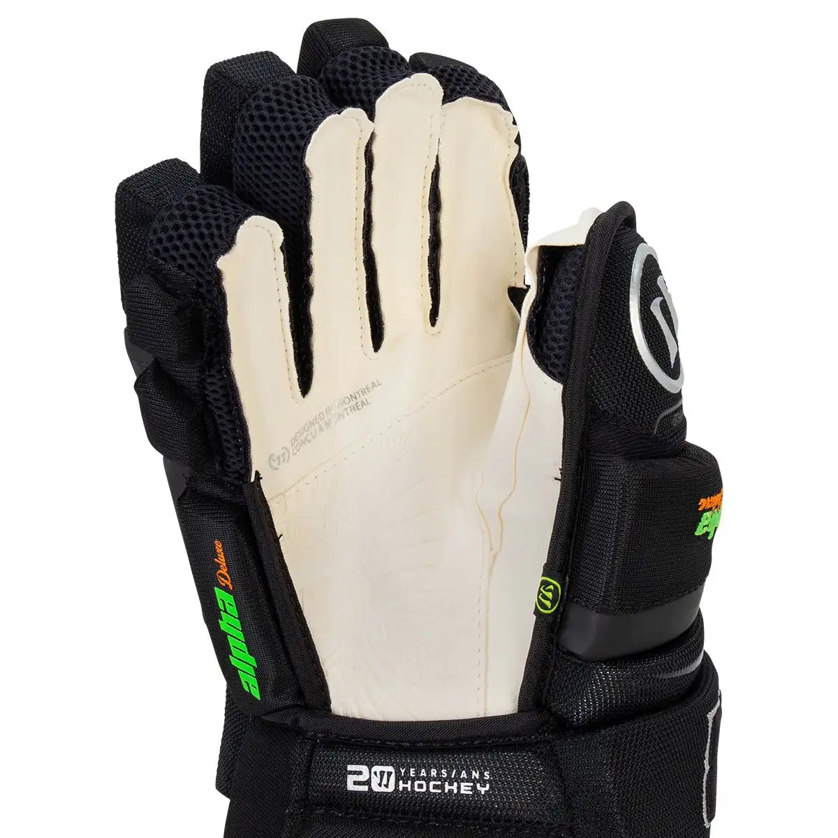Warrior Alpha Deluxe 20th Anniversary Hockey Gloves - Maltby Sports