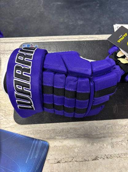 Warrior Franchise Custom Rambler Purple Hockey Gloves - Maltby Sports