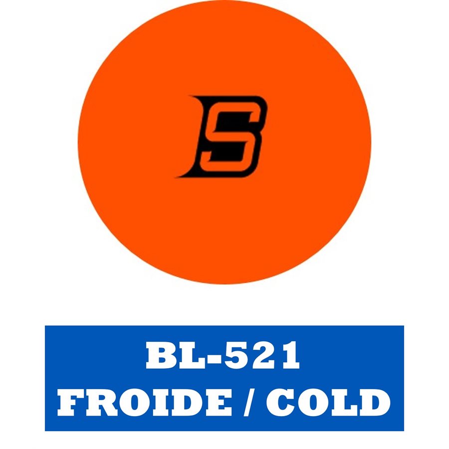 Blue Sports Cold Weather Orange Hockey Ball - Maltby Sports