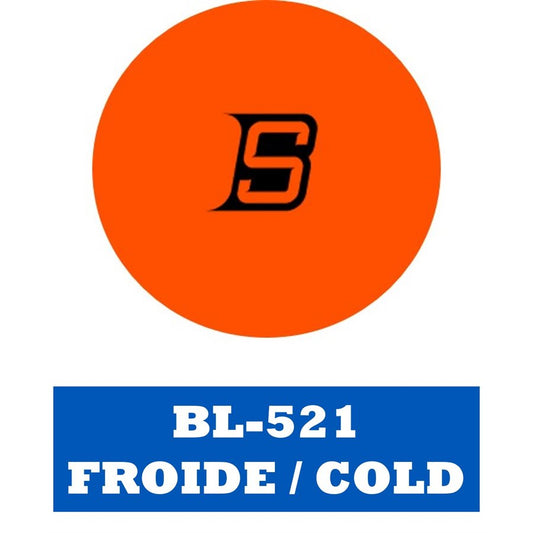 Blue Sports Cold Weather Orange Hockey Ball - Maltby Sports