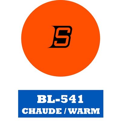 Blue Sports Warm Weather Orange Ball Hockey Ball