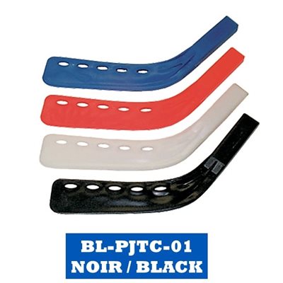 Blue Sports Black Plastic Hockey Blade