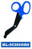 Blue Sports Tape Scissors