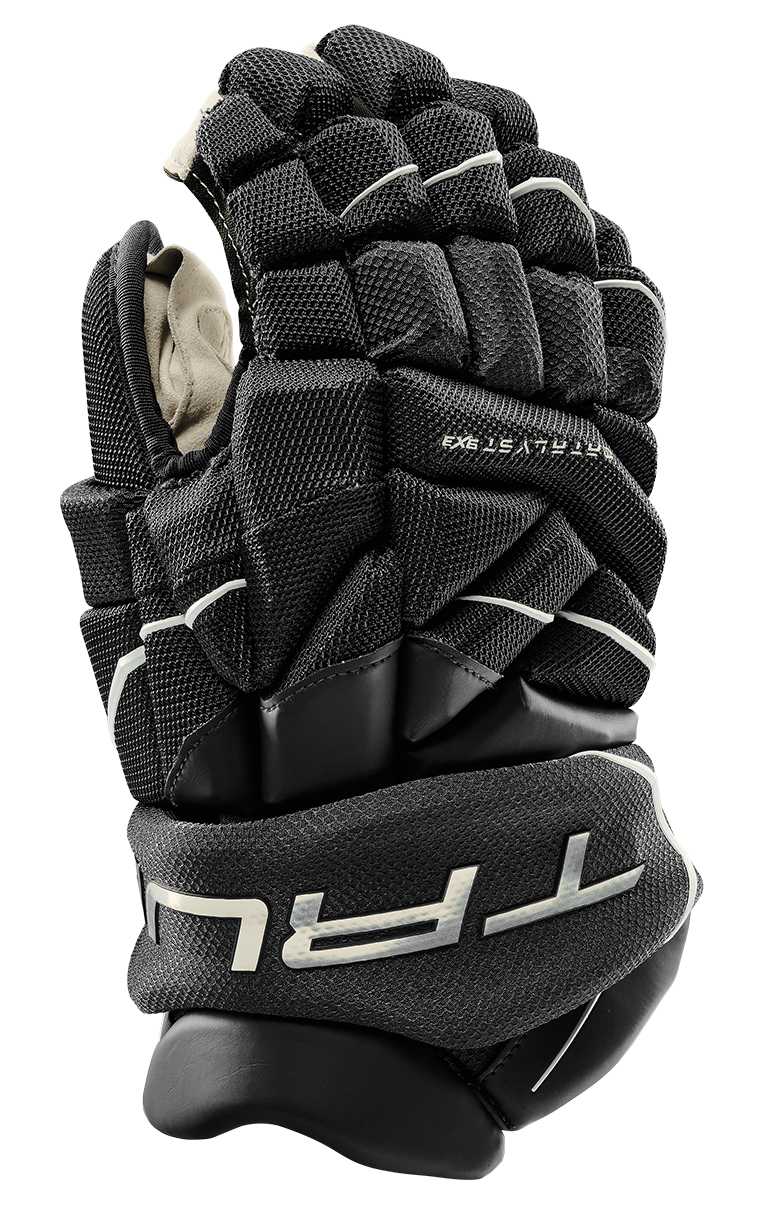 True Catalyst 9x3 Senior Black Player Glove