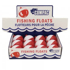 Compac Red & White Bobbers - Maltby Sports