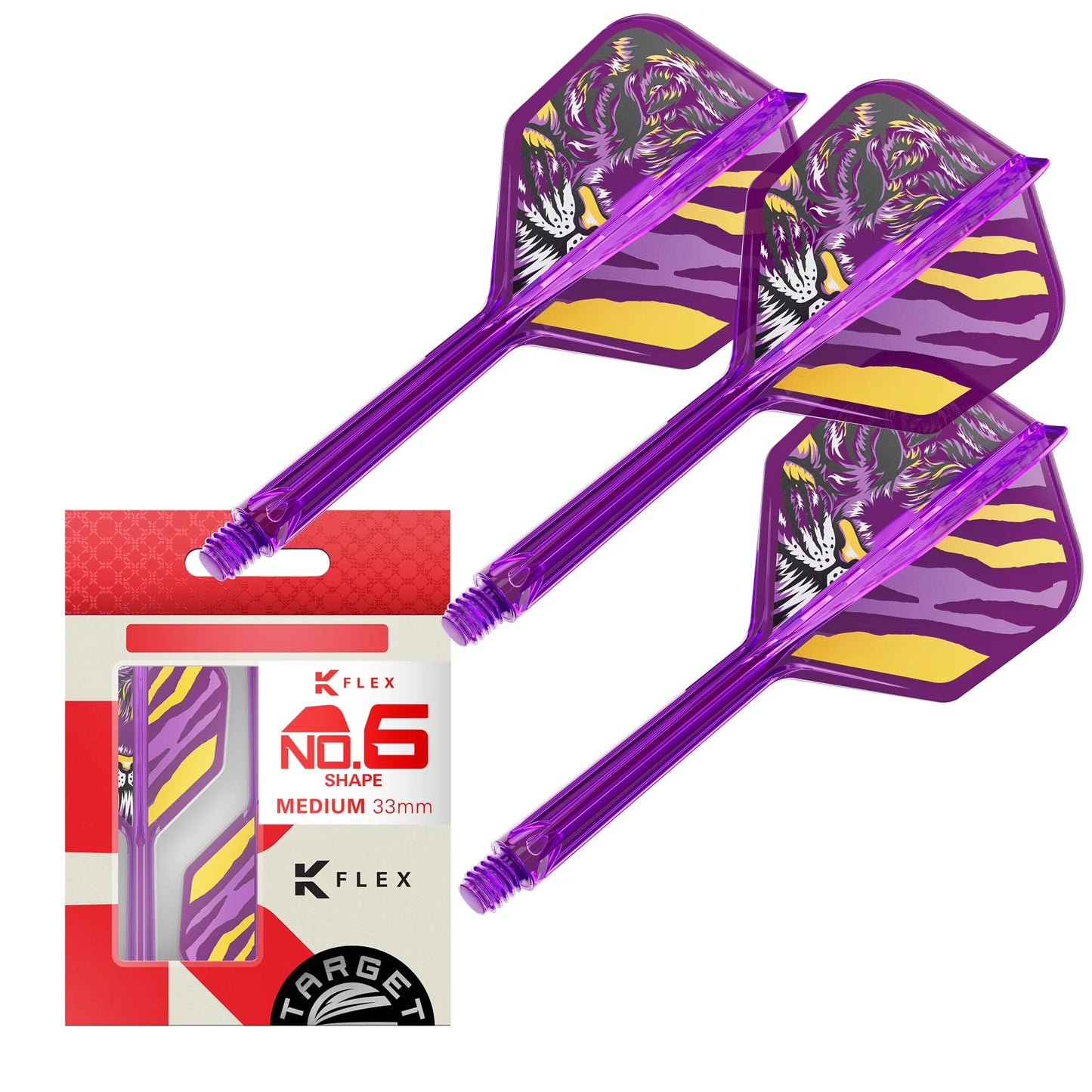 Target Japan K-Flex No.6 Flight and Shaft Endeavour - Maltby Sports