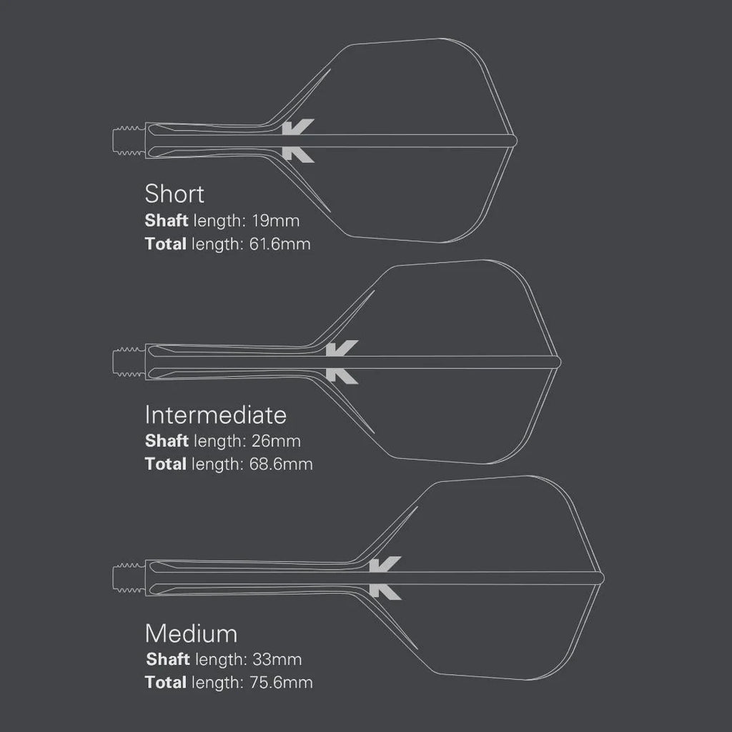 K-Flex Shape No.2 Flight & Shaft White