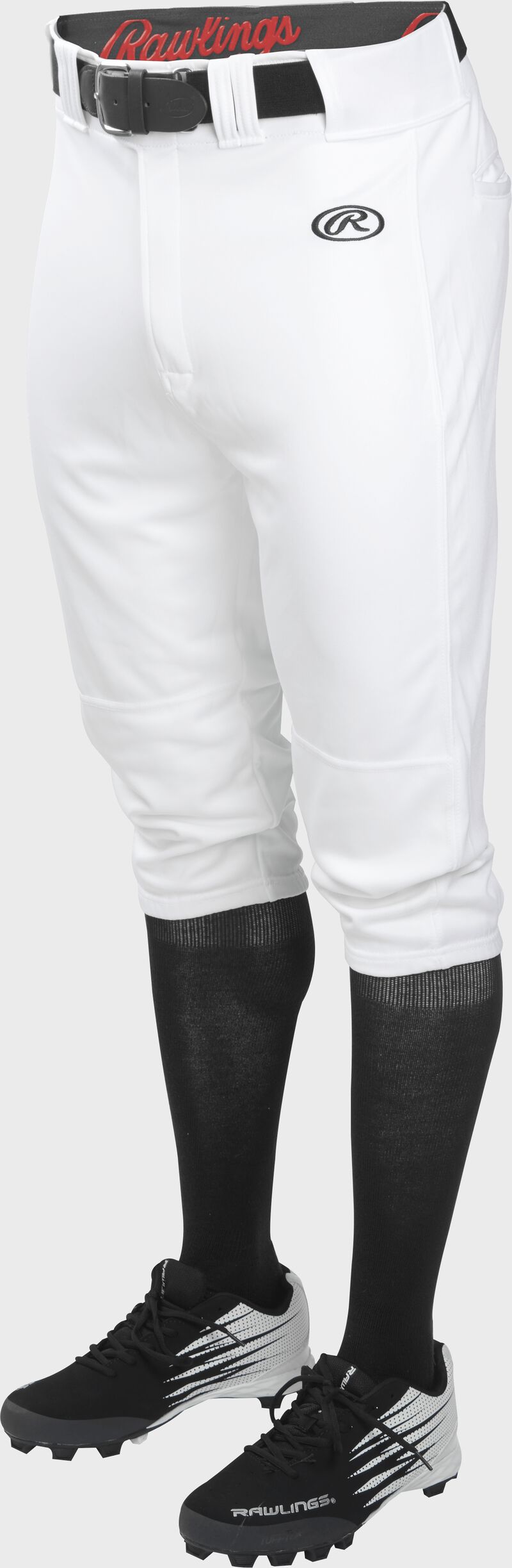 Rawlings Youth Launch Knickers White Baseball Pant