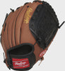 Rawlings Player Series Dark Tan/Black 10" Youth Baseball Glove