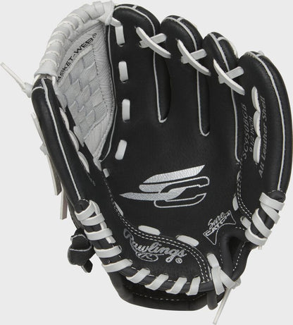 Rawlings Sure Catch 9 1/2" Black/Grey Baseball Glove