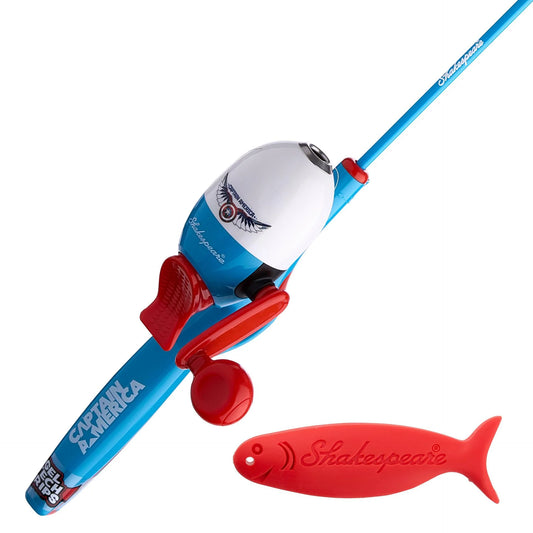 Shakespeare Marvel Captain America Beginner Fishing Kit