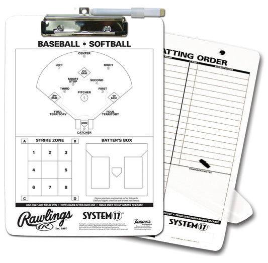 Rawlings Coach's Clipboards