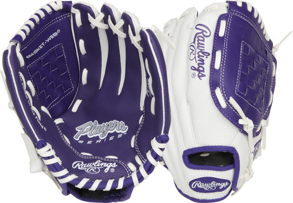 Rawlings Players Series 10" Youth Purple Baseball Glove