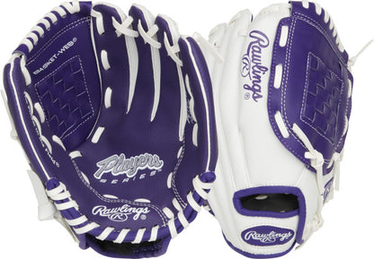Rawlings Players Series 10" Youth Purple Baseball Glove