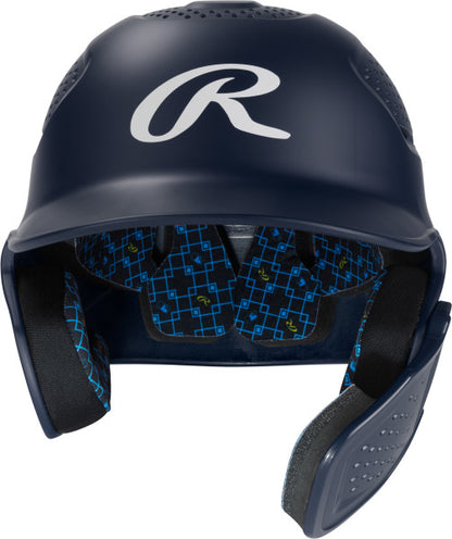 Rawlings RX2 Series Matte Batting Helmet with Reversible Jaw Guard - Maltby Sports