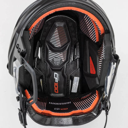 Warrior Covert CF100 Matte Black Hockey Helmet